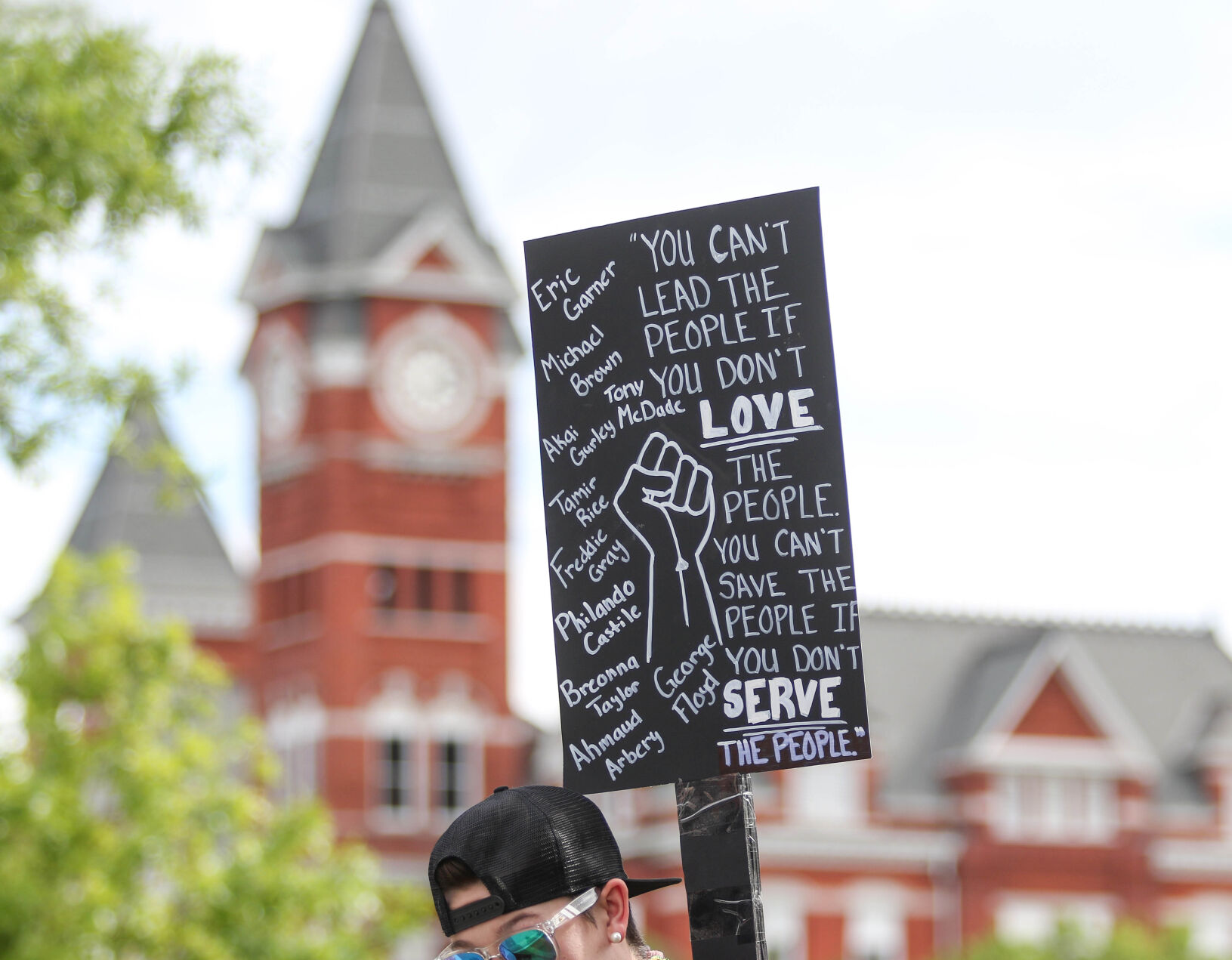 Auburn Students & Community for Change protest and march